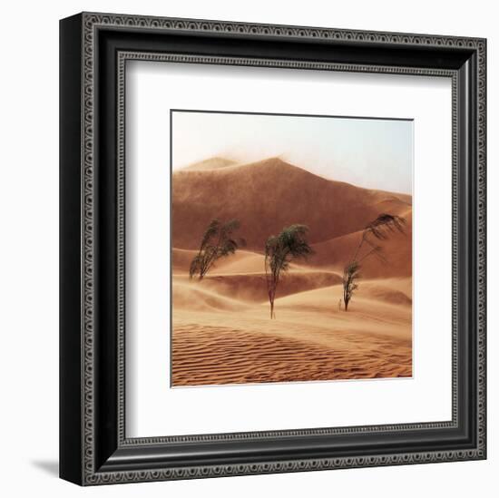 Desert Wind-null-Framed Premium Giclee Print