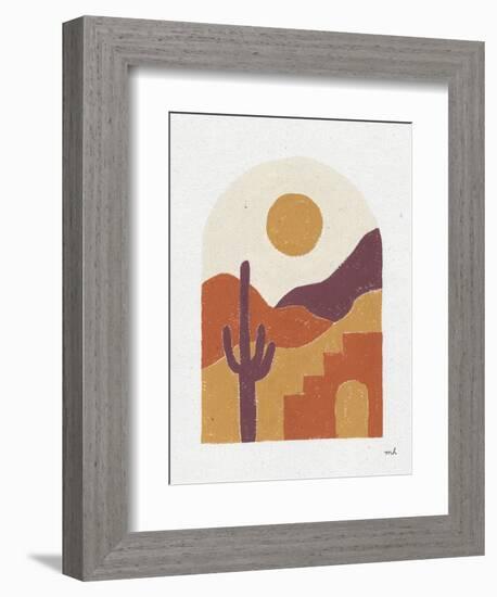 Desert Window II-Moira Hershey-Framed Art Print