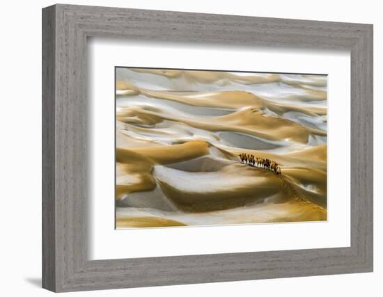 Desert Winter-Hua Zhu-Framed Photographic Print