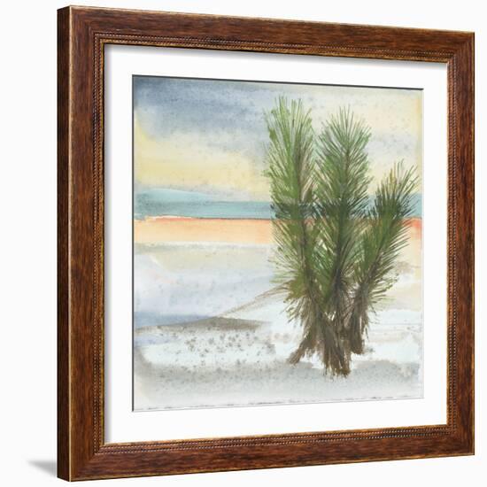 Desert Yucca Cool-Chris Paschke-Framed Art Print