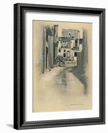 'Deserted Houses', 1903-Mortimer L Menpes-Framed Giclee Print