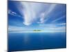 Deserted Island, Maldives, Indian Ocean, Asia-Sakis Papadopoulos-Mounted Photographic Print