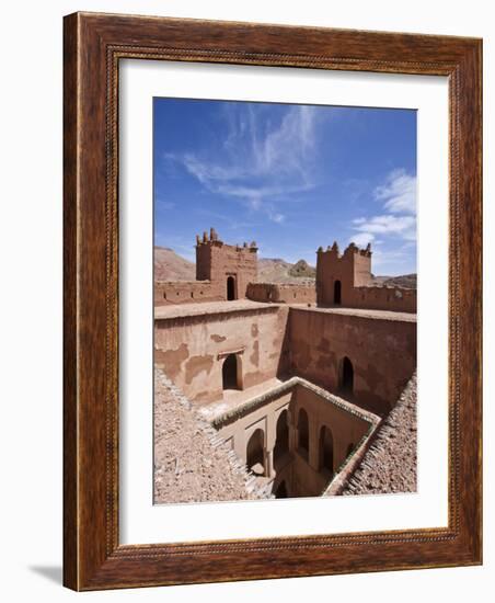 Deserted Kasbah on the Road of a ThoUSAnd Kasbahs, Tenirhir, Morocco-William Sutton-Framed Photographic Print