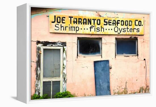 Deserted Old Oyster House, Apalachicola, Florida, USA-Joanne Wells-Framed Premier Image Canvas