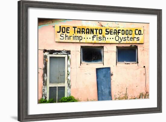 Deserted Old Oyster House, Apalachicola, Florida, USA-Joanne Wells-Framed Photographic Print