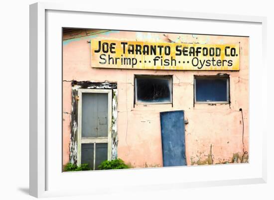 Deserted Old Oyster House, Apalachicola, Florida, USA-Joanne Wells-Framed Photographic Print