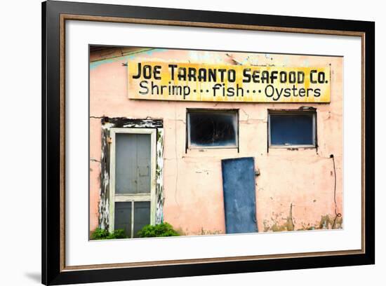 Deserted Old Oyster House, Apalachicola, Florida, USA-Joanne Wells-Framed Photographic Print