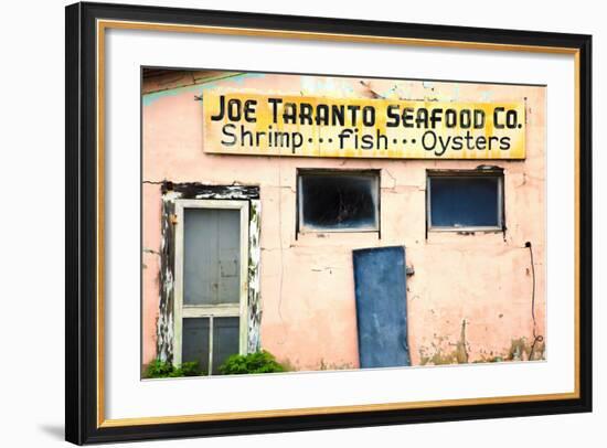 Deserted Old Oyster House, Apalachicola, Florida, USA-Joanne Wells-Framed Photographic Print