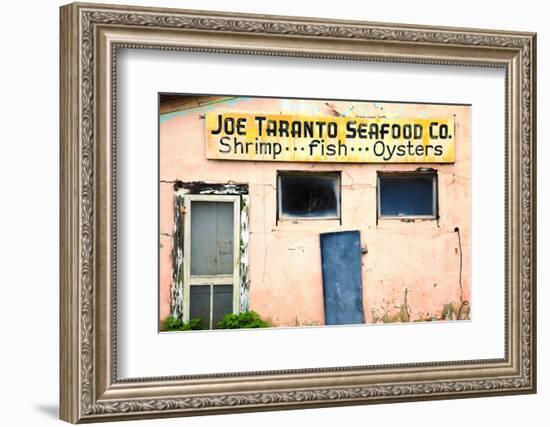 Deserted Old Oyster House, Apalachicola, Florida, USA-Joanne Wells-Framed Photographic Print