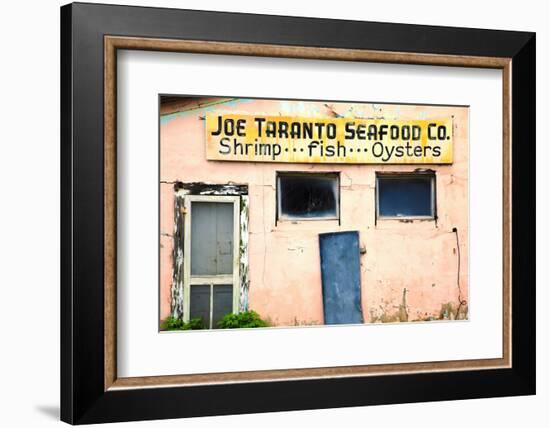 Deserted Old Oyster House, Apalachicola, Florida, USA-Joanne Wells-Framed Photographic Print