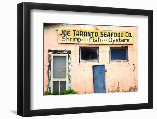 Deserted Old Oyster House, Apalachicola, Florida, USA-Joanne Wells-Framed Photographic Print