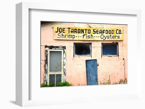 Deserted Old Oyster House, Apalachicola, Florida, USA-Joanne Wells-Framed Photographic Print