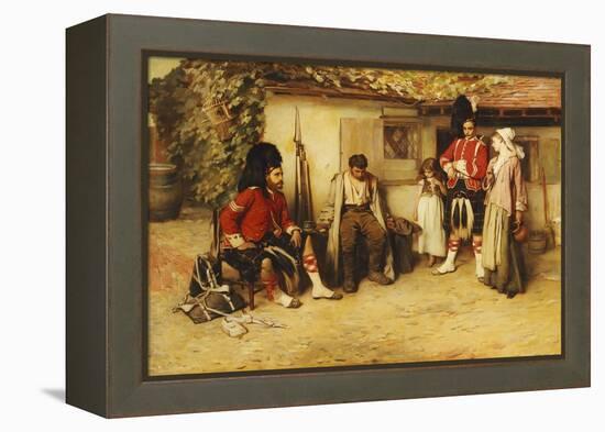 Deserted-Frank Holl-Framed Premier Image Canvas