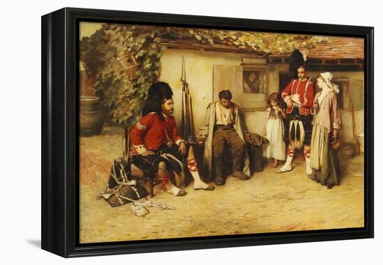 Deserted-Frank Holl-Framed Premier Image Canvas