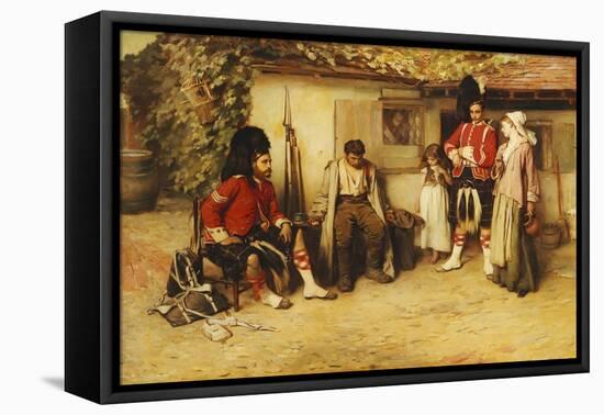 Deserted-Frank Holl-Framed Premier Image Canvas