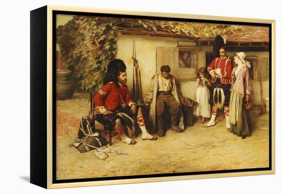 Deserted-Frank Holl-Framed Premier Image Canvas