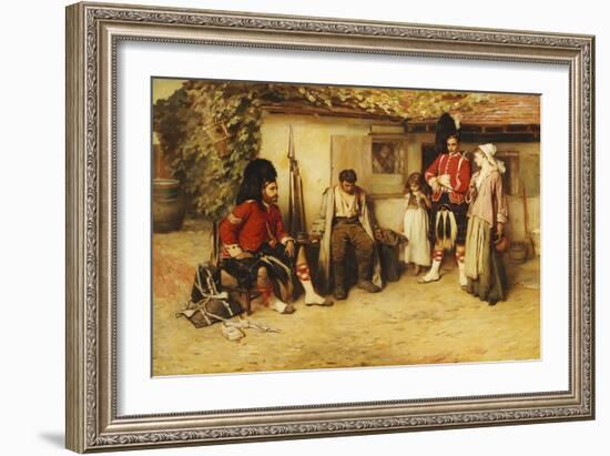 Deserted-Frank Holl-Framed Giclee Print