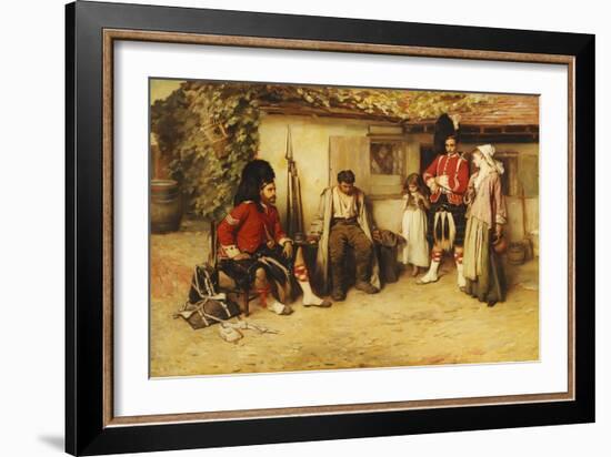 Deserted-Frank Holl-Framed Giclee Print