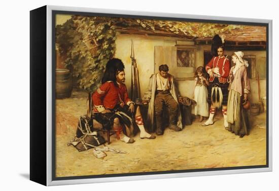 Deserted-Frank Holl-Framed Premier Image Canvas