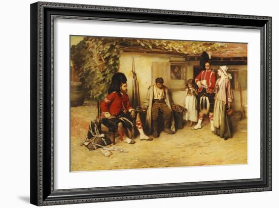 Deserted-Frank Holl-Framed Giclee Print