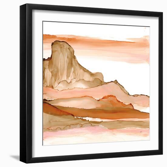 Desertscape V-Chris Paschke-Framed Art Print