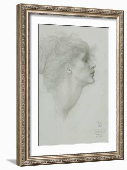 Desiderium-Edward Burne-Jones-Framed Giclee Print