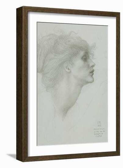 Desiderium-Edward Burne-Jones-Framed Giclee Print