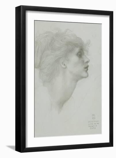 Desiderium-Edward Burne-Jones-Framed Giclee Print