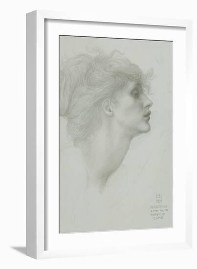 Desiderium-Edward Burne-Jones-Framed Giclee Print