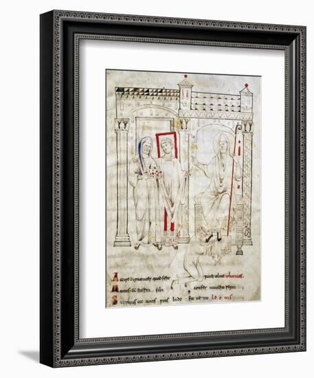 Desiderius Abbot of Montecassino 1058-1087-null-Framed Giclee Print