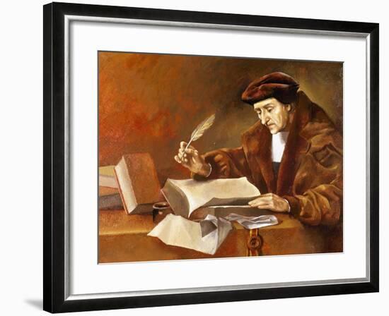 Desiderius Erasmus of Rotterdam.-Tarker-Framed Giclee Print