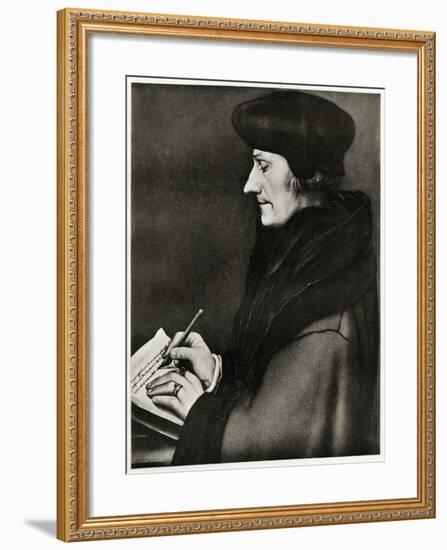 Desiderius Erasmus Von Rotterdam, 1884-90-null-Framed Giclee Print