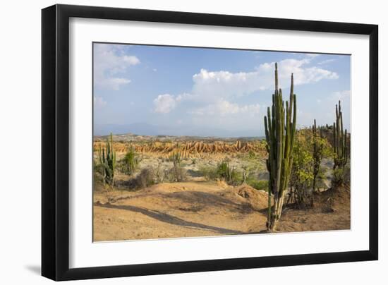 Desierto de Tatocoa (Tatacoa Desert), Colombia, South America-Peter Groenendijk-Framed Photographic Print