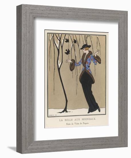 Design by Paquin-Georges Barbier-Framed Photographic Print