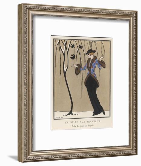 Design by Paquin-Georges Barbier-Framed Photographic Print