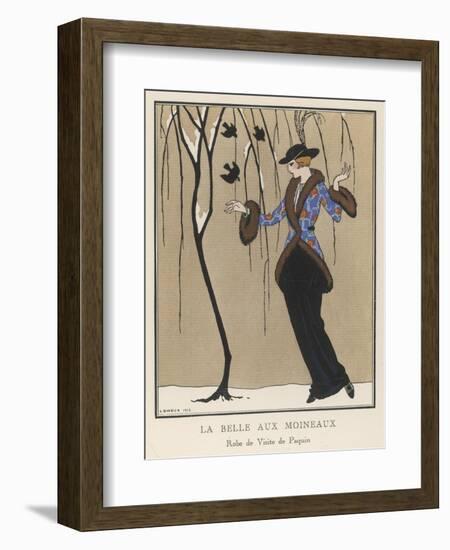 Design by Paquin-Georges Barbier-Framed Photographic Print