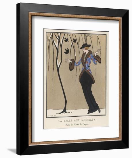 Design by Paquin-Georges Barbier-Framed Photographic Print