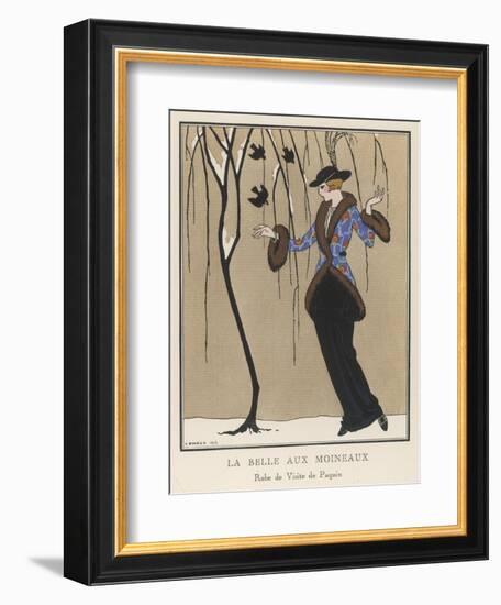 Design by Paquin-Georges Barbier-Framed Photographic Print