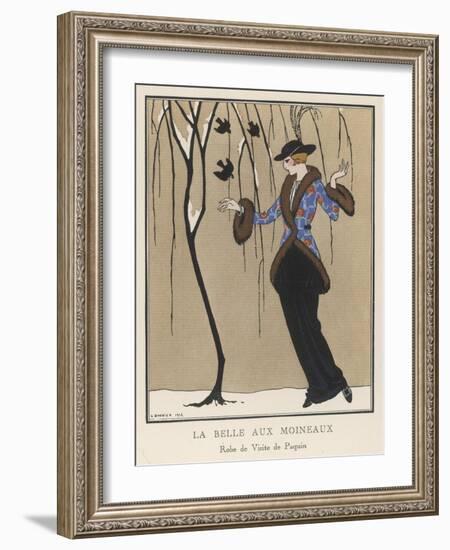 Design by Paquin-Georges Barbier-Framed Photographic Print