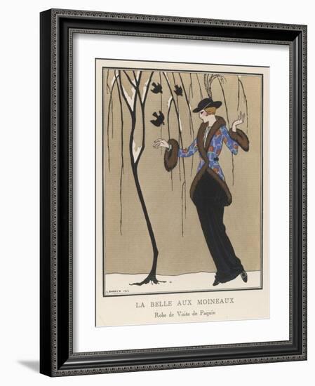 Design by Paquin-Georges Barbier-Framed Photographic Print