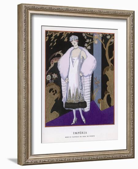 Design by Worth-Georges Barbier-Framed Art Print