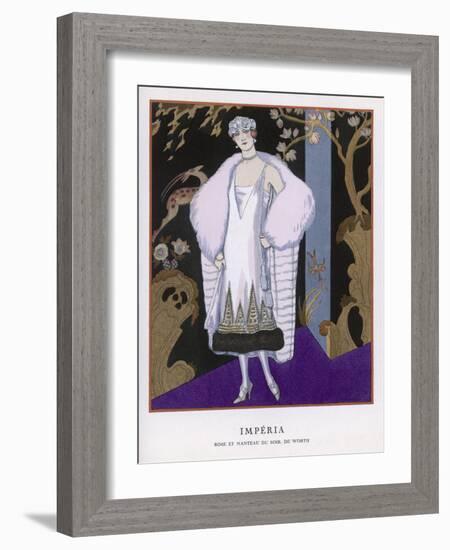 Design by Worth-Georges Barbier-Framed Art Print