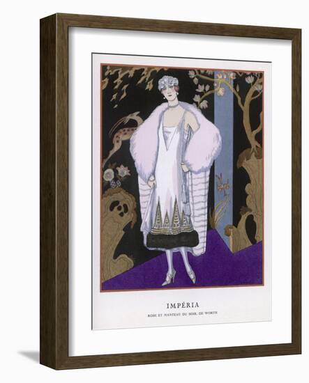 Design by Worth-Georges Barbier-Framed Art Print