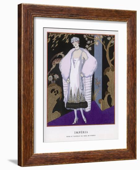 Design by Worth-Georges Barbier-Framed Art Print