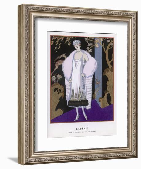 Design by Worth-Georges Barbier-Framed Art Print