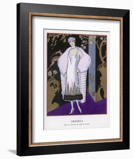 Design by Worth-Georges Barbier-Framed Art Print