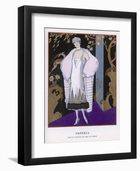 Design by Worth-Georges Barbier-Framed Art Print