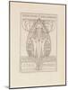 Design for a Bookplate, 1896-Margaret MacDonald-Mounted Giclee Print