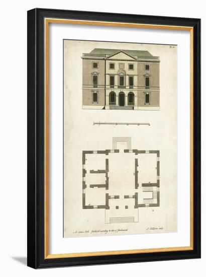 Design for a Building II-J. Addison-Framed Art Print