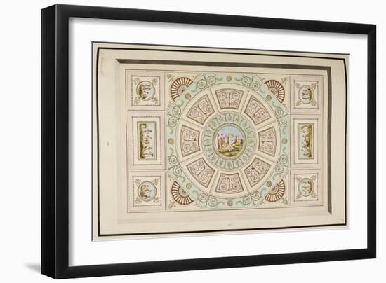 Design For a Ceiling-null-Framed Giclee Print